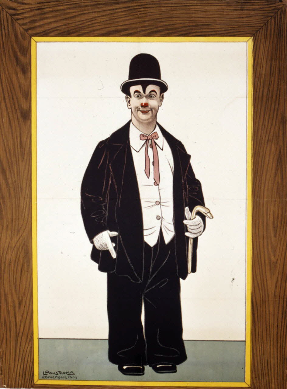 affiche Clown 1955.46.71 Photo