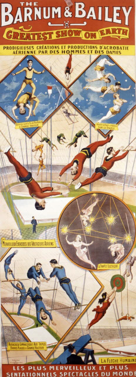 Dupont Paul ; Strobridge affiche THE  BARNUM & BAILEY  GREATEST SHOW ON EARTH 1901-1902 1997.39.1 Photo