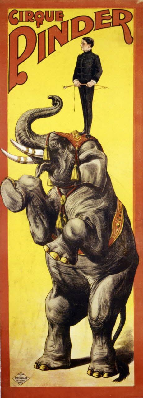 affiche CIRQUE  PINDER 1955.46.84 Photo