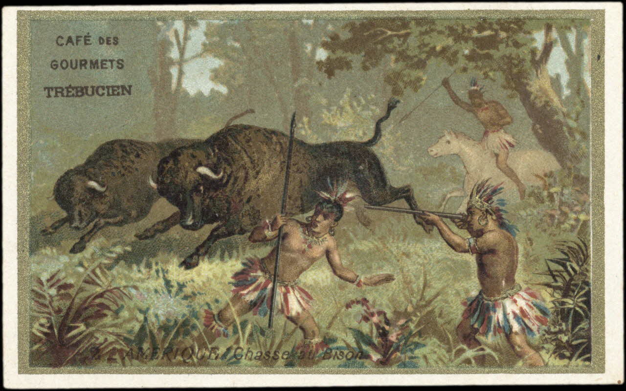 Romanet carte réclame chromo Paris 1877-1907 1995.1.1152.1 Photo