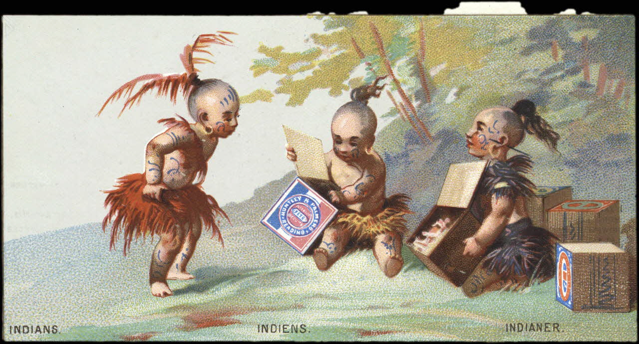 Huntley and Palmers carte réclame chromo Paris 1885-1910 1995.1.4194.5 Photo