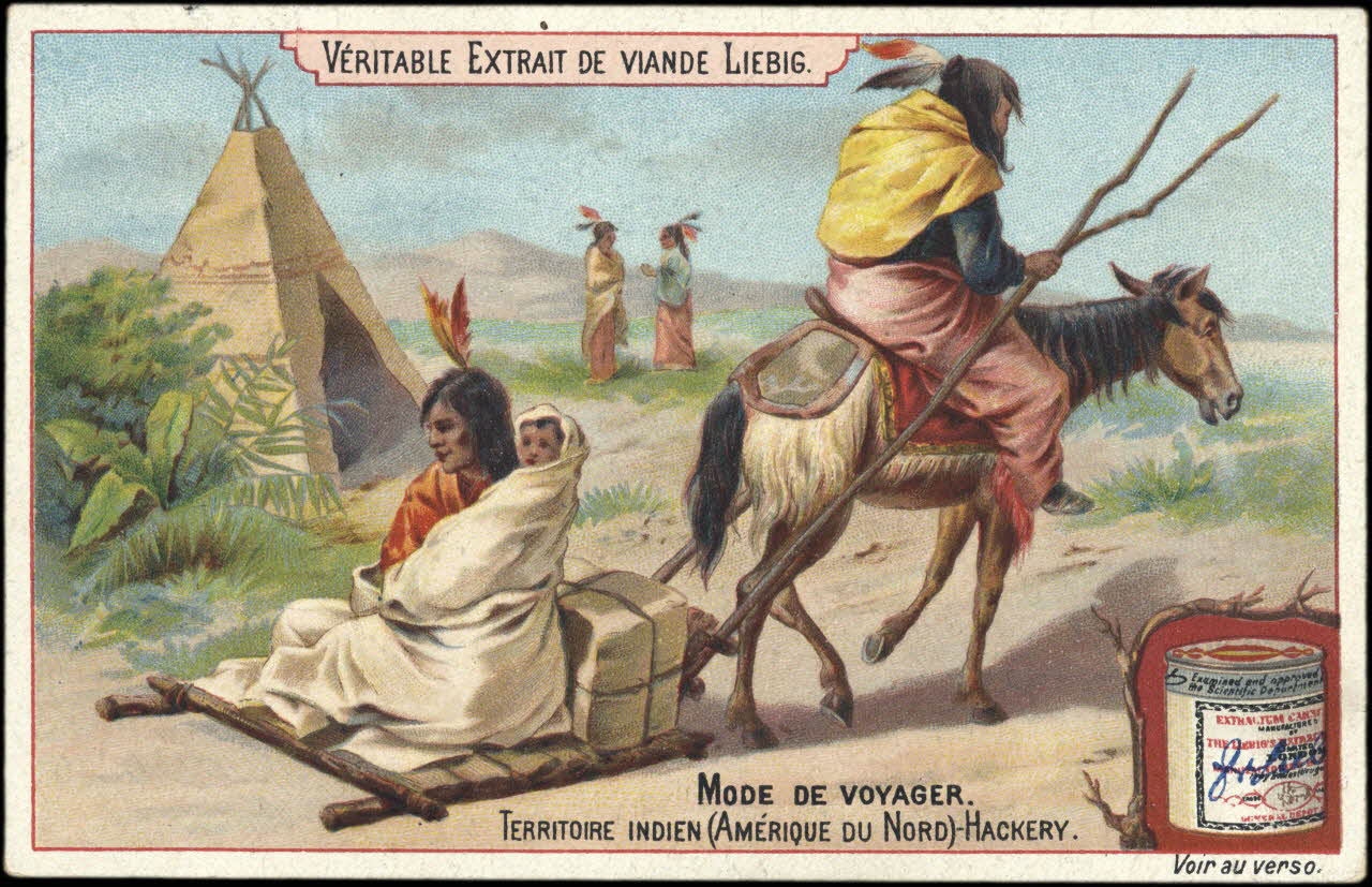 Liebig carte réclame chromo Anvers 1898 1995.1.881.4 Photo