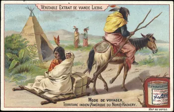 Liebig carte réclame chromo Anvers 1898 1995.1.881.4 Photo