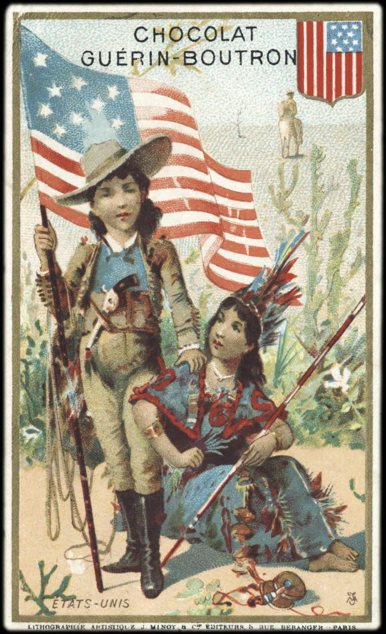 carte réclame ETATS-UNIS 1994.31.132.2 Photo