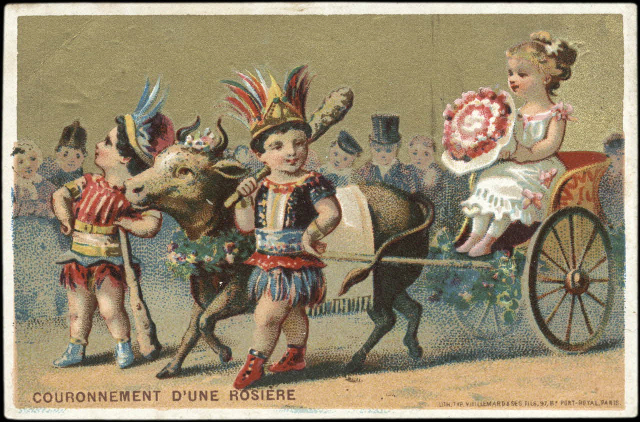 Pierre Vieillemard carte réclame chromo Paris 1886-1889 1995.1.1644.1 Photo