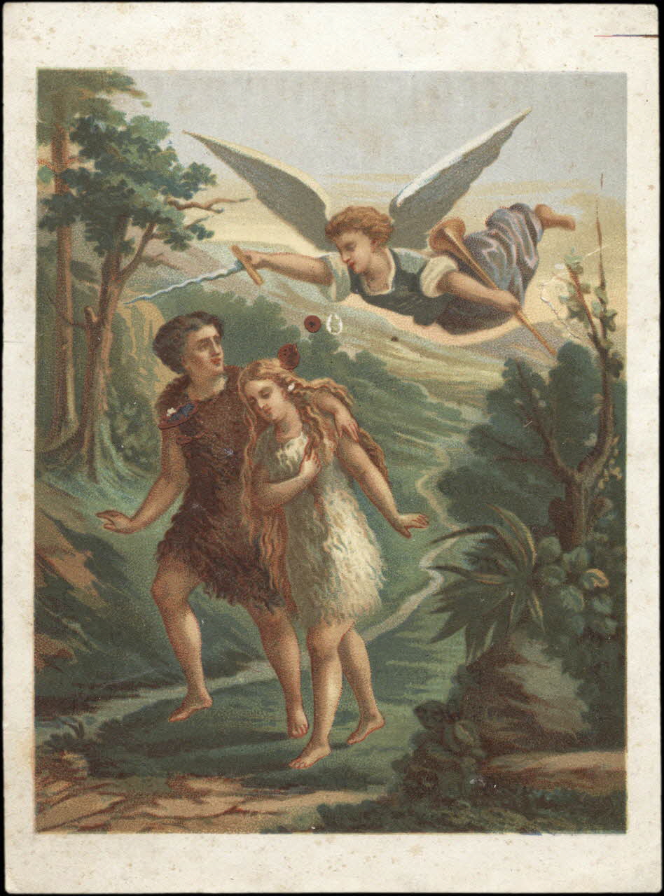 Bouillon-Rivoyre carte réclame chromo Paris 1882-1890 1995.1.1862.1 Photo