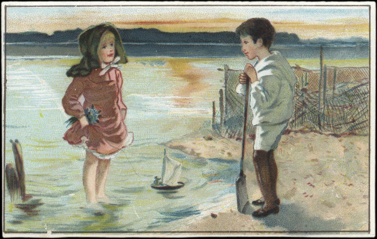 Gombert (éditeur), Duffit carte réclame chromo Paris 1890-1914 1995.1.3593.1 Photo