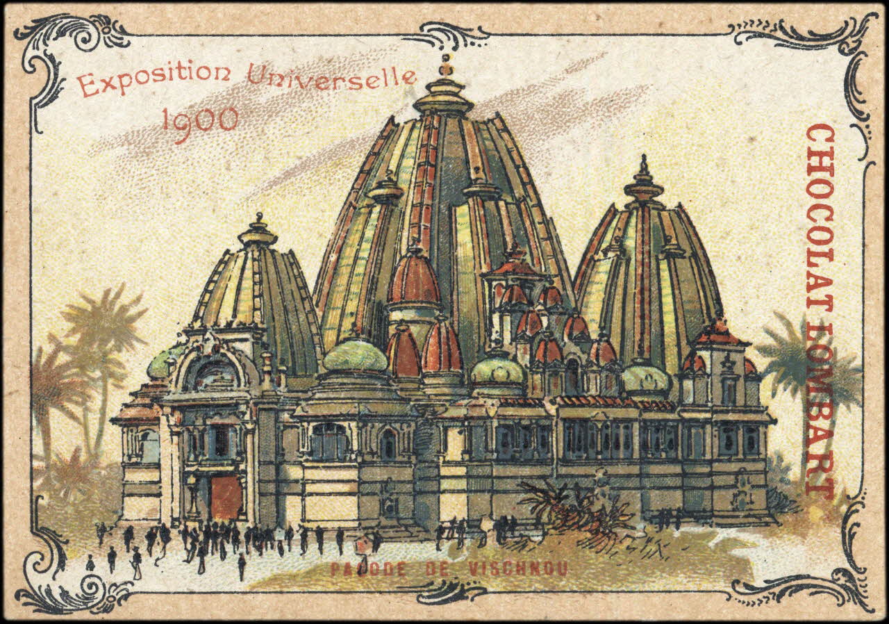 carte réclame chromo Paris 1900 1995.1.4253.7 Photo