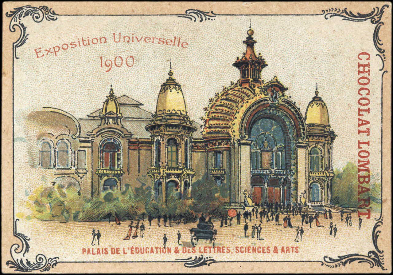 carte réclame chromo Paris 1900 1995.1.4253.8 Photo