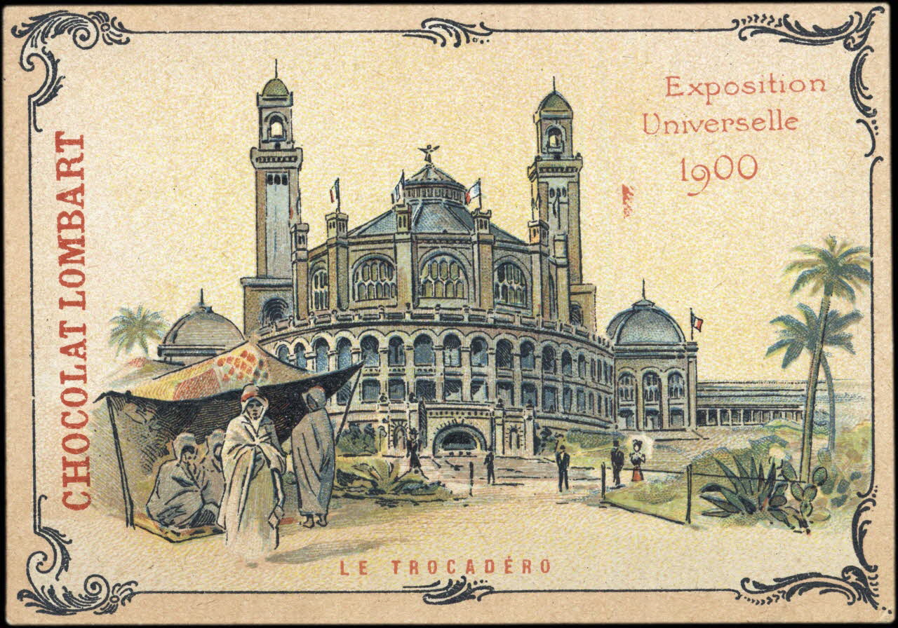 carte réclame chromo Paris 1900 1995.1.4253.5 Photo
