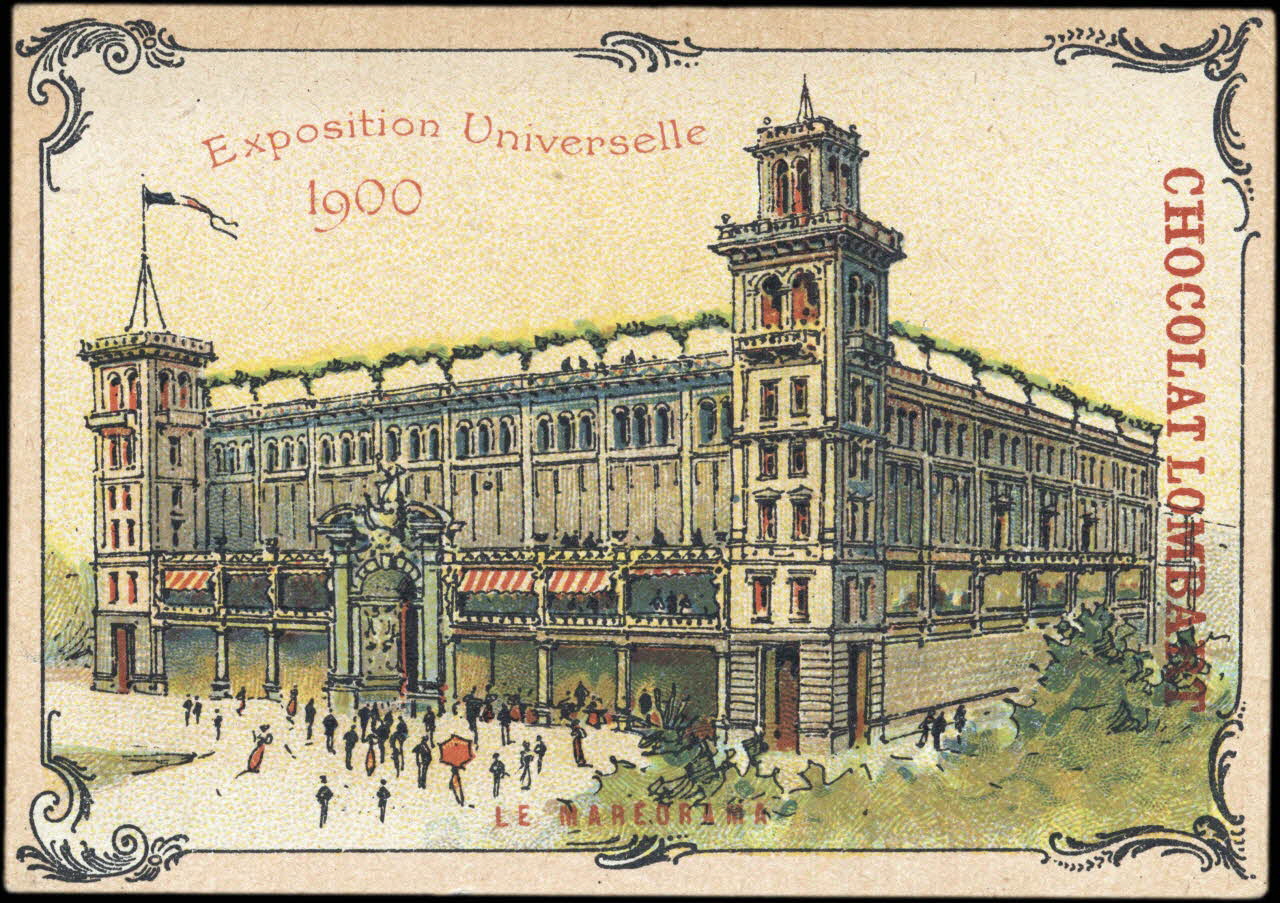 carte réclame chromo Paris 1900 1995.1.4253.3 Photo
