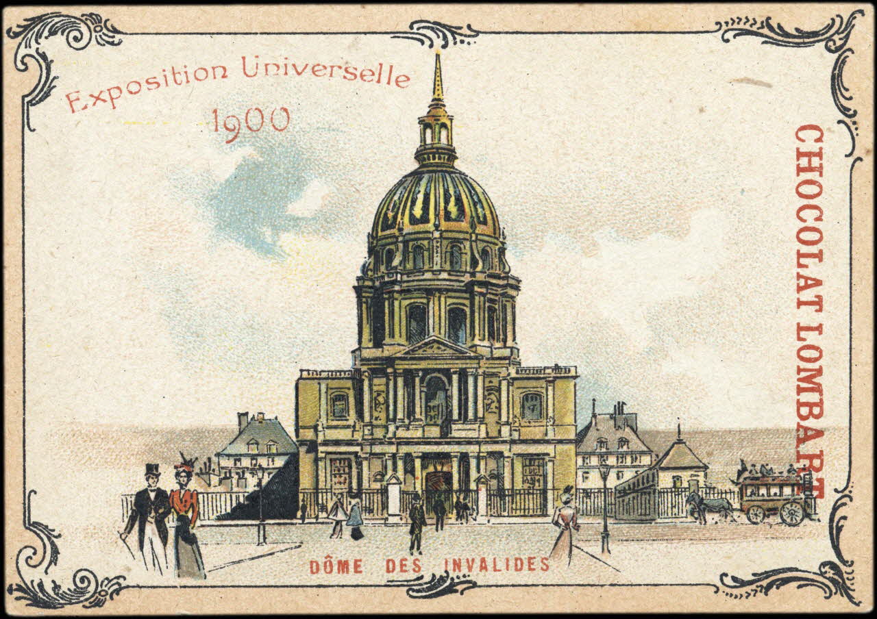 carte réclame chromo Paris 1900 1995.1.4253.1 Photo