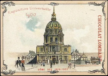 carte réclame chromo Paris 1900 1995.1.4253.1 Photo