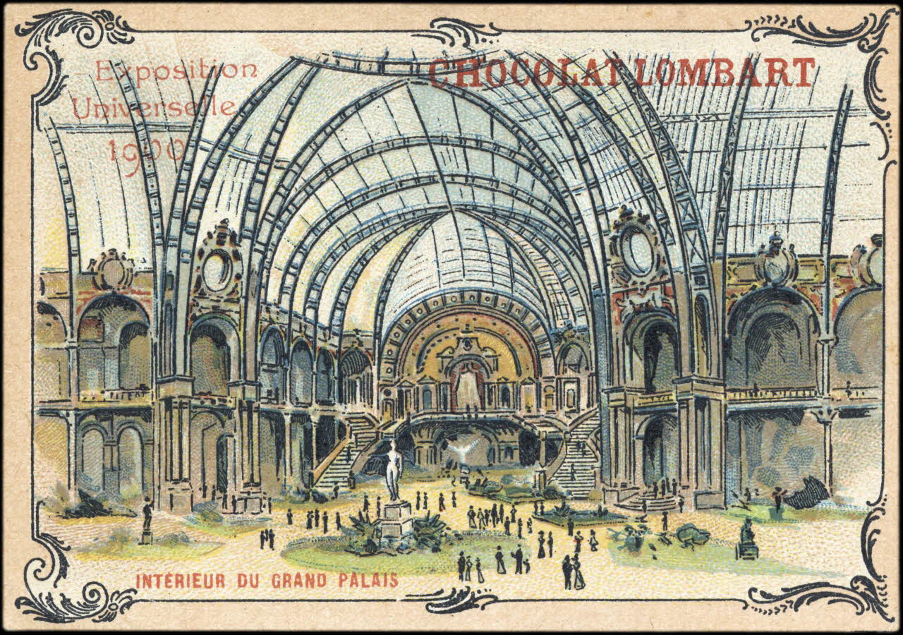carte réclame chromo Paris 1900 1995.1.4253.2 Photo