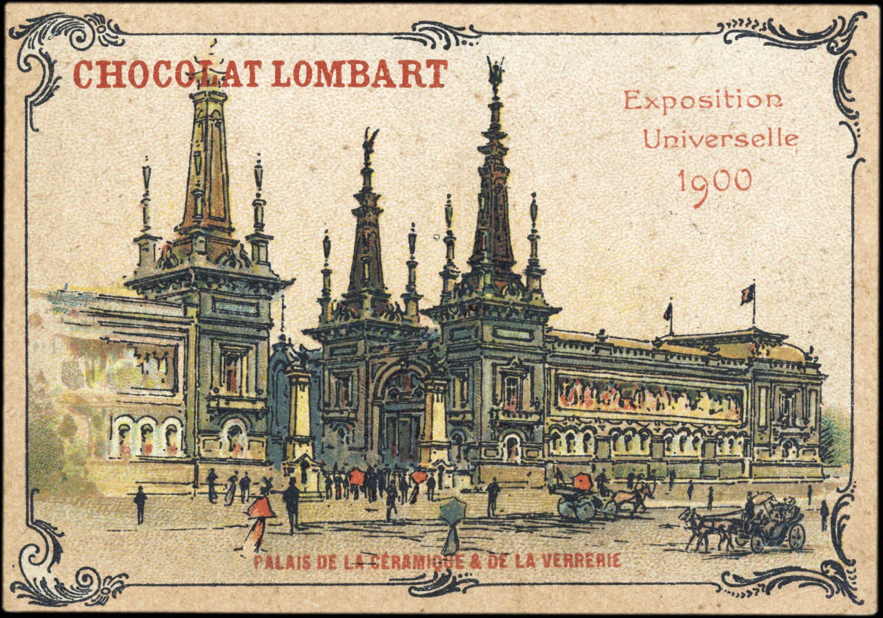 carte réclame chromo Paris 1900 1995.1.4253.10 Photo
