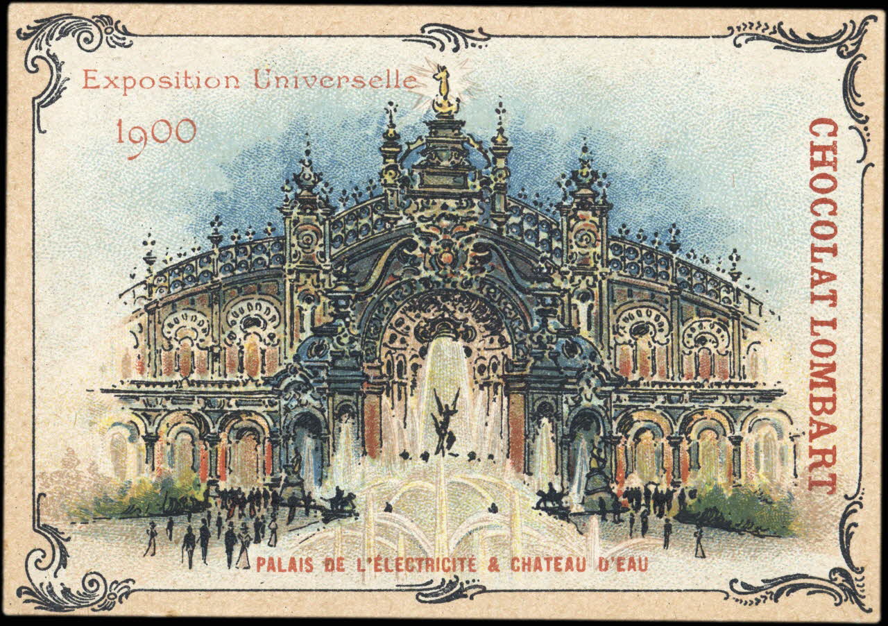 carte réclame chromo Paris 1900 1995.1.4253.9 Photo