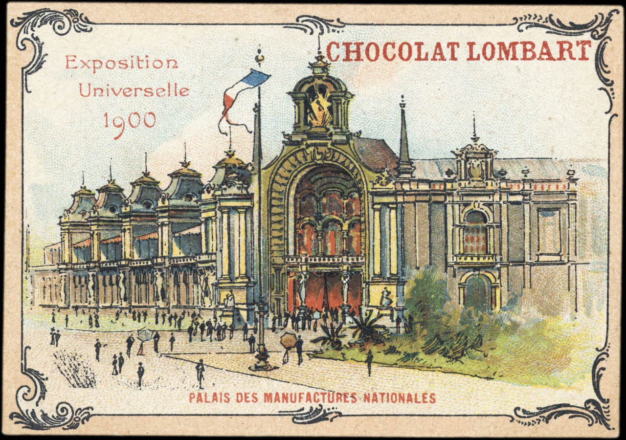 carte réclame chromo Paris 1900 1995.1.4253.12 Photo