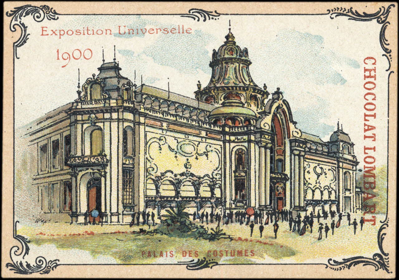 carte réclame chromo Paris 1900 1995.1.4253.11 Photo