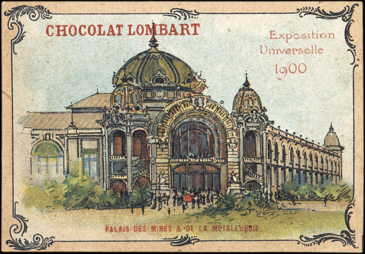 carte réclame chromo Paris 1900 1995.1.4253.13 Photo