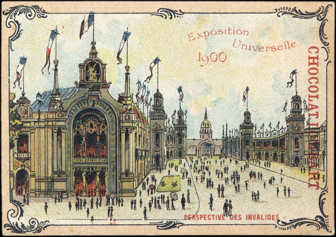 carte réclame chromo Paris 1900 1995.1.4253.15 Photo