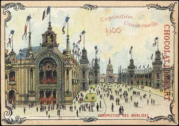 carte réclame chromo Paris 1900 1995.1.4253.15 Photo