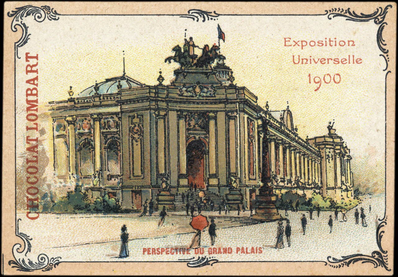 carte réclame chromo Paris 1900 1995.1.4253.17 Photo