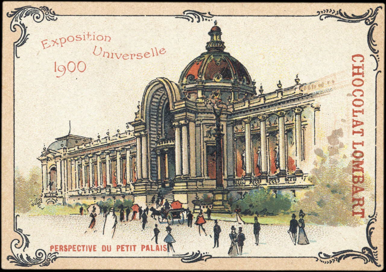 carte réclame chromo Paris 1900 1995.1.4253.18 Photo
