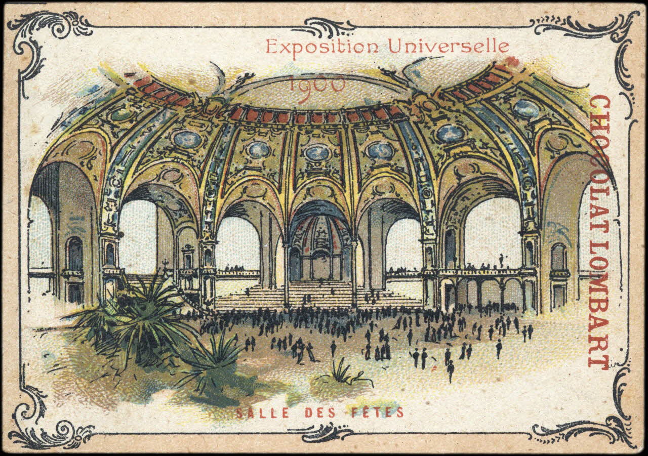 carte réclame chromo Paris 1900 1995.1.4253.20 Photo