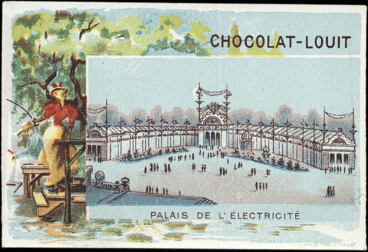 Demachy, Pech et Compagnie carte réclame chromo Paris 1870 1996.40.752.7 Photo