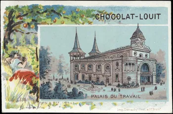 Demachy, Pech et Compagnie carte réclame chromo Paris 1870 1996.40.752.8 Photo