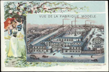 Demachy, Pech et Compagnie carte réclame chromo Paris 1870 1996.40.752.5 Photo