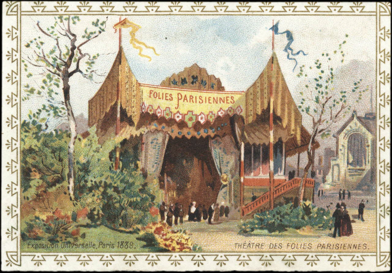 Testu & Massin carte réclame chromo Paris 1903 1995.1.4559.5 Photo