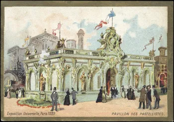 Testu & Massin carte réclame chromo Paris 1889-1903 1995.1.4389.4  Photo