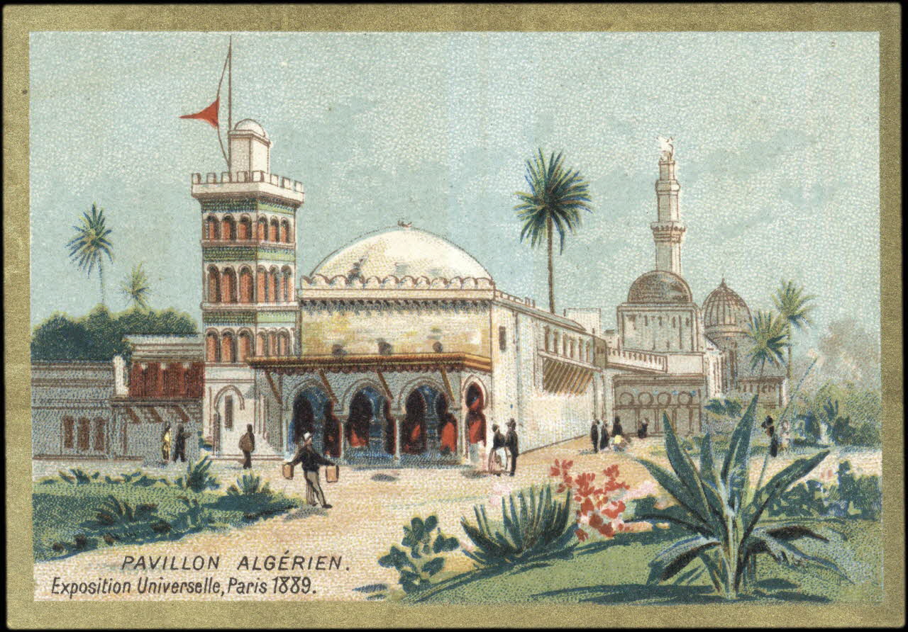 Lessent ; Testu & Massin carte réclame chromo Paris 1889 1995.1.4389.7 Photo