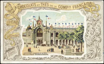 Romanet carte réclame chromo Paris 1900-1913 1995.1.1184.9 Photo