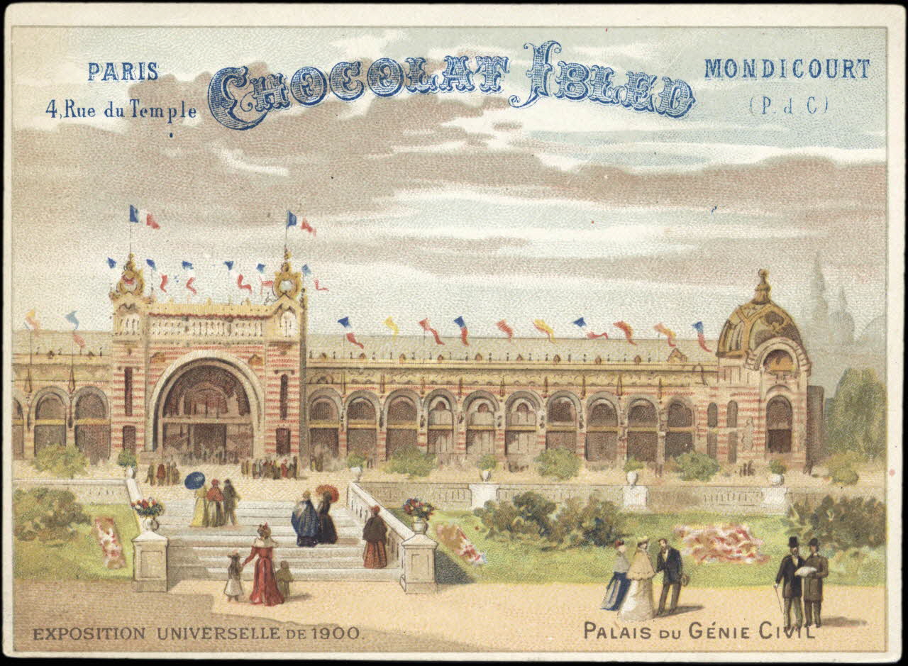 Répessé-Crépel et Cie carte réclame chromo Paris 1900-1913 1995.1.1184.24 Photo