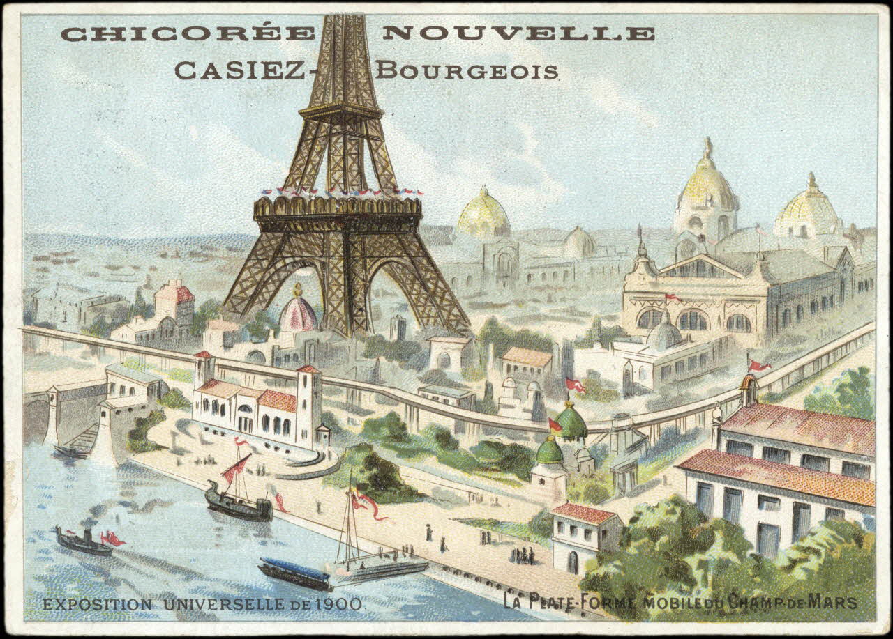 Romanet carte réclame chromo Paris 1900-1913 1995.1.1184.25 Photo