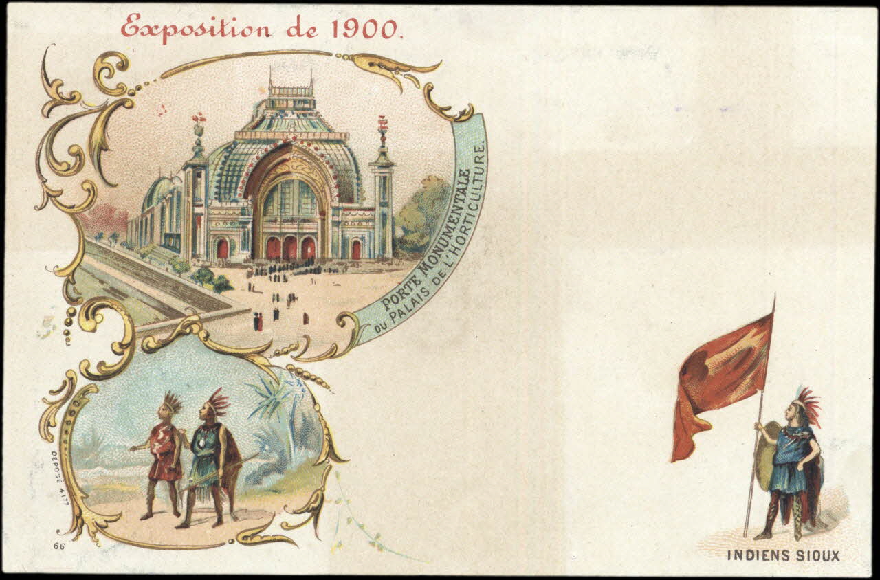 Imprimerie H. Laas carte réclame chromo Paris 1900-1905 1995.1.1052.24 Photo