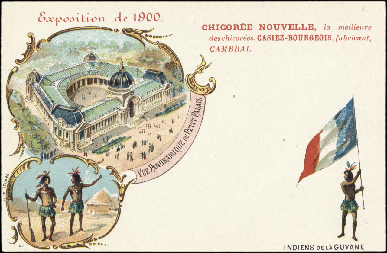 Imprimerie H. Laas carte réclame chromo Paris 1900-1905 1995.1.1052.28 Photo