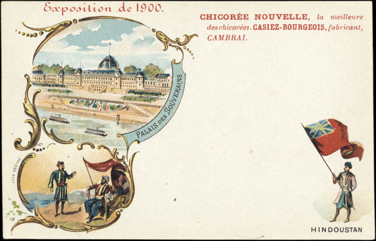 Imprimerie H. Laas carte réclame chromo Paris 1900-1905 1995.1.1052.17 Photo