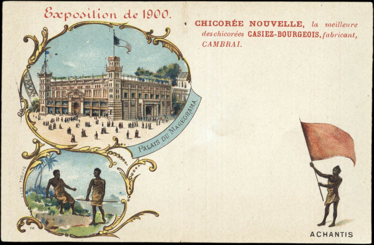 Imprimerie H. Laas carte réclame chromo Paris 1900-1905 1995.1.1052.11 Photo