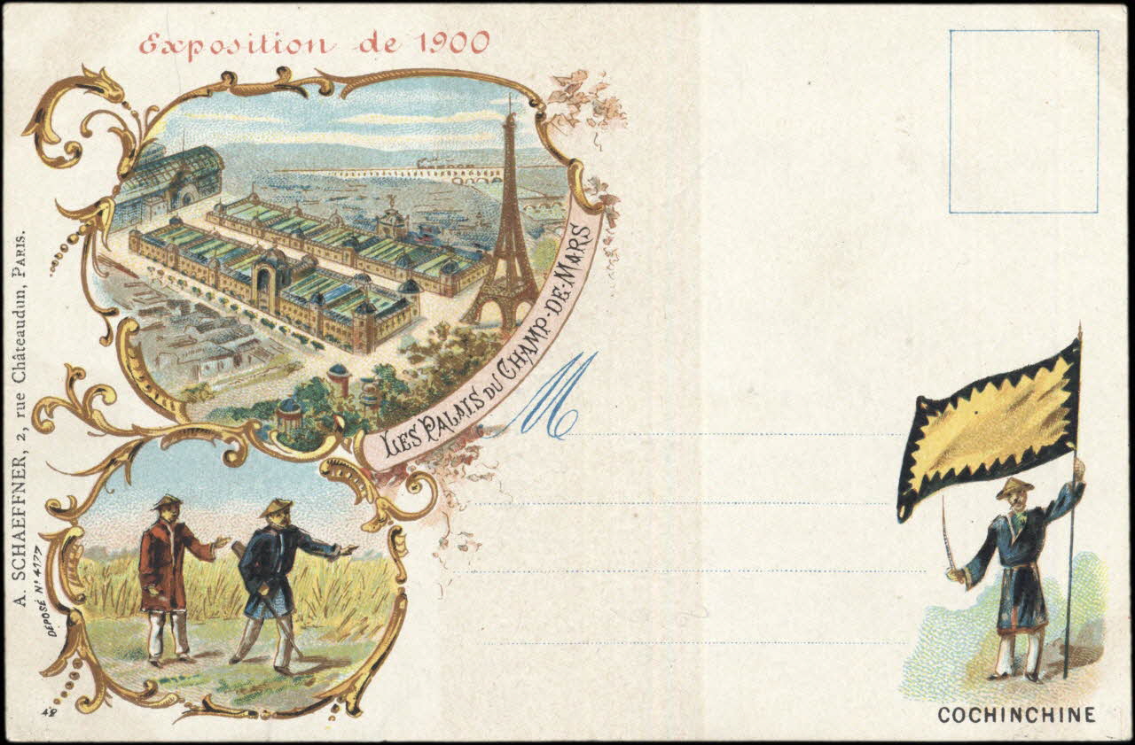Scaeffner A. carte réclame chromo Paris 1900-1905 1995.1.1052.6 Photo