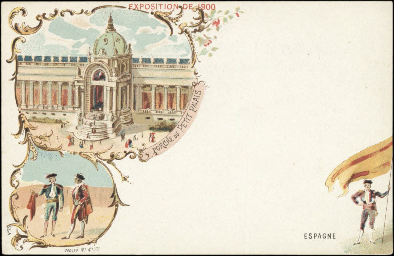 Imprimerie H. Laas carte réclame chromo Paris 1878-1905 1996.40.994.13 Photo