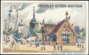 Toussaint H. ; Baster & Vieillemard carte réclame chromo Paris 1900 1995.1.263.76 Photo