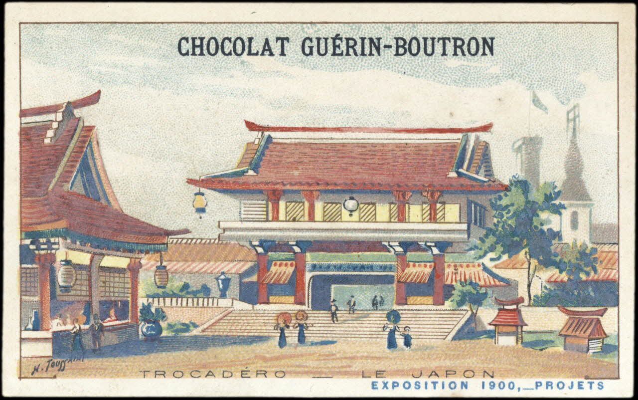 Toussaint H. ; Baster & Vieillemard carte réclame chromo Paris 1900 1995.1.263.75 Photo