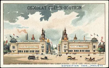Toussaint H. ; Baster & Vieillemard carte réclame chromo Paris 1900 1995.1.263.77  Photo