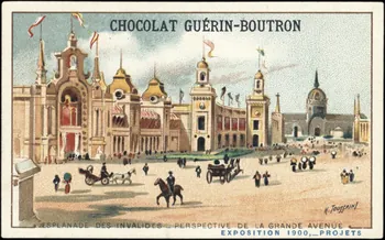 Toussaint H. ; Baster & Vieillemard carte réclame chromo Paris 1900 1995.1.263.43 Photo