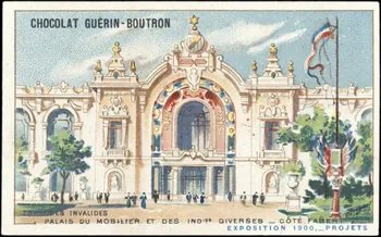 Toussaint H. ; Baster & Vieillemard carte réclame chromo Paris 1900 1995.1.263.45 Photo