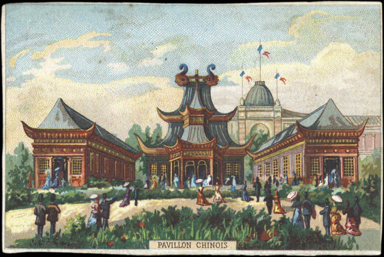 carte réclame chromo Paris 1878 1996.40.1258.5 Photo