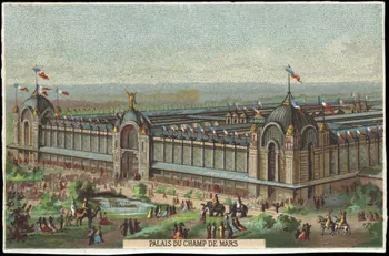 carte réclame chromo Paris 1878 1996.40.1258.4 Photo
